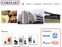 Tablet Screenshot of cormart-nigeria.com